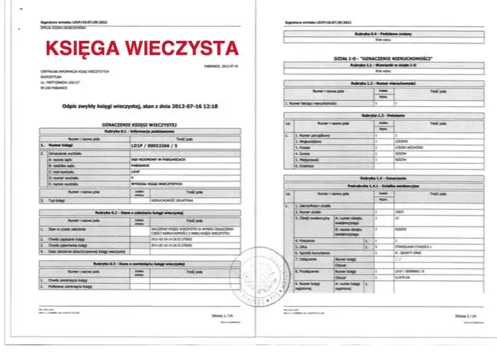Księga wieczysta online jak sprawdzić